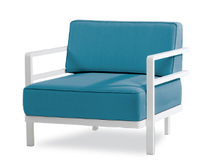Кресло металлическое PAPATYA Loca Sofa LS 01 сталь, ткань Etisilk Фото 5