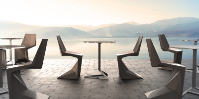 Стул пластиковый Vondom Voxel Basic полипропилен, стекловолокно черный Фото 11