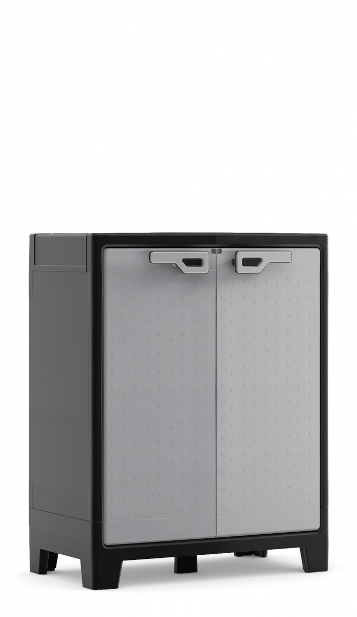 Пластиковый шкаф evoca titan low cabinet, фабрика kis.