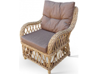 Кресло плетеное с подушкой KM-2004