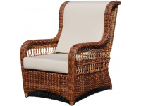 Кресло плетеное с подушками Ebony
