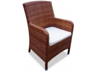 Кресло плетеное с подушкой Mykonos