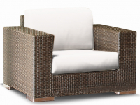 Кресло плетеное с подушками Cuatro