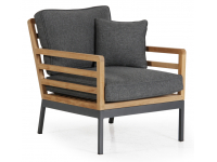 Кресло деревянное с подушками Zalongo