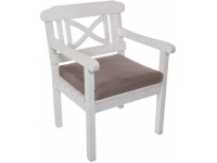 Кресло деревянное с подушкой Dakota