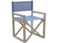 Кресло деревянное складное мягкое White Sand