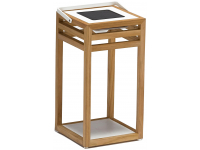 Светильник деревянный настольный Lux Teak
