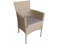 Кресло плетеное с подушкой Capri