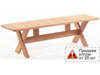 Скамейка деревянная Cross Bench 160