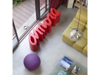 Скамья пластиковая дизайнерская Amore Standard
