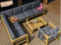 Комплект деревянной мебели Booka