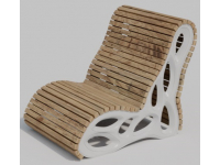 Кресло деревянное Бульдог