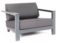 Кресло металлическое с подушками Гранада