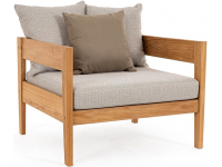 Кресло деревянное с подушками Kobo