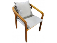 Кресло деревянное с подушками Pablito