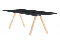 Стол с каналом для протяжки проводов Arki-Table CC Wood
