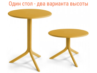 Стол пластиковый обеденный Spritz + Spritz Mini