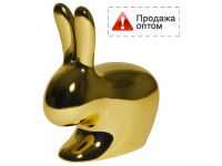 Стул пластиковый детский Rabbit Baby Metal Finish