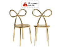 Комплект пластиковых стульев Ribbon Metal Finish Set 2