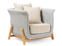 Кресло плетеное с подушками Zante