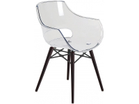 Кресло прозрачное Opal Wox Beech