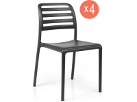Комплект пластиковых стульев Costa Bistrot Set 4