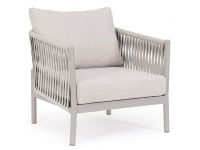 Лаунж-кресло плетеное с подушками Florencia