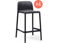 Комплект пластиковых полубарных стульев Faro Mini Set 4