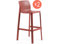 Комплект пластиковых барных стульев Net Stool Set 2