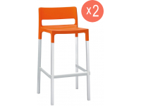 Комплект пластиковых барных стульев Divo Set 2