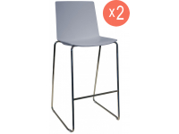 Комплект пластиковых барных стульев Kanvas ST 76 Set 2