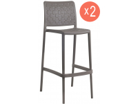 Комплект пластиковых барных стульев Fame-S Bar 75 Set 2