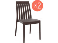 Комплект пластиковых стульев Soho Set 2