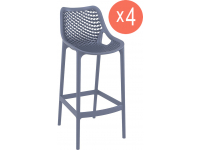 Комплект пластиковых барных стульев Air Bar 75 Set 4