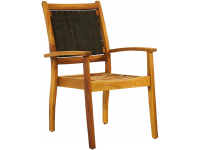 Кресло деревянное Halikarnas Strapped