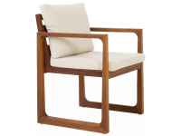 Кресло деревянное с подушками Deep