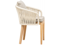 Кресло плетеное с подушкой Dakota