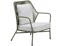 Кресло плетеное с подушками Amalfi
