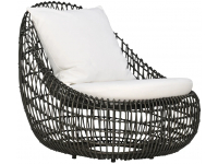 Кресло плетеное с подушками Vino