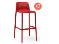 Комплект пластиковых барных стульев Faro Set 2