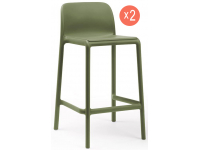 Комплект пластиковых полубарных стульев Faro Mini Set 2