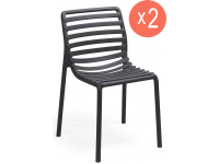 Комплект пластиковых стульев Doga Bistrot Set 2