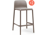Комплект пластиковых полубарных стульев Faro Mini Set 2