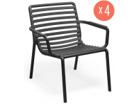 Комплект пластиковых кресел Doga Relax Set 4