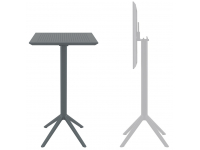 Стол пластиковый барный складной Sky Folding Bar Table 60