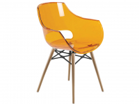 Кресло прозрачное Opal Wox, 590х590х820 мм