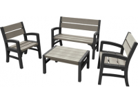 Комплект пластиковой мебели Montero (WLF) bench set