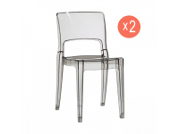 Комплект прозрачных стульев Isy Antishock Set 2