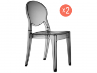 Комплект прозрачных стульев Igloo Set 2