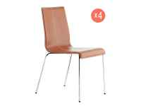 Комплект офисных стульев для переговорных Kuadra Set 4